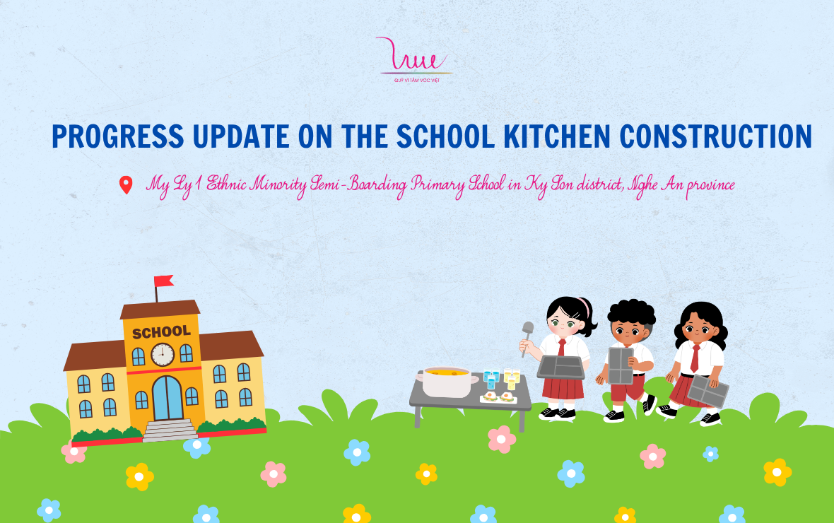 New School Kitchen at My Ly 1 Nears Completion